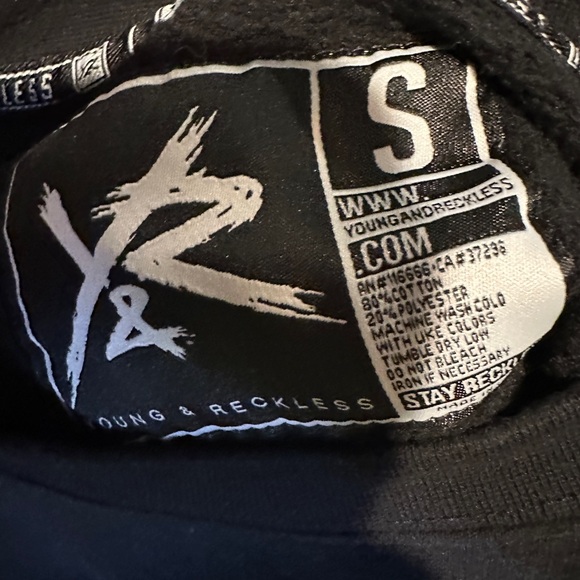 Young and reckless crewneck sweatshirt - Picture 3 of 4